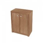 Kit 2 Peças Com Mesa Para Escritório Em L E Armário Multiuso