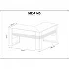 Kit 2 Peças Com Mesa Para Escritório Em L E Armário Multiuso