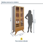 Kit 2 Peças Com Rack Para Tv Até 75 Polegadas Granada E Crist