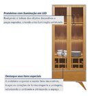 Kit 2 Peças Com Rack Para Tv Até 75 Polegadas Granada E Crist