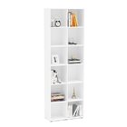 Kit 2 Peças Escrivaninha 120 Cm 7 Gavetas Com Estante Multius