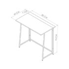 Kit 2 Peças Escrivaninha E Estante Industrial Espresso Móveis