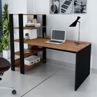 Kit 2 Peças Escrivaninha Match E Armário Match Yescasa Pinho/