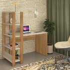 Kit 2 Peças Escrivaninha Match E Estante