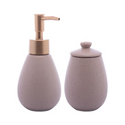 Kit 2 Peças Para Banheiro De Cerâmica Granilite Nude 29564 Wo