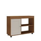 Kit 2 Peças Sala De Estar Completa Com Mesa De Centro E Rack