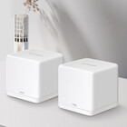 Kit 2 Pecas Sistema Mesh Ax1500 Wifi 6 Casa Completa Halo H60