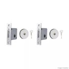 Kit 2 Peças Trava De Embutir Sm 11000 Redondo Inox Pado Inox