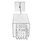 Kit 2 Pendente Clearganza + Pendente Marry Organza Branco