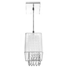 Kit 2 Pendente Clearganza + Pendente Marry Organza Branco