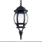 Kit 2 Pendente Colonial Vintage Ac201t-p Class Lille Preto