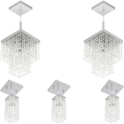 Kit 2 Pendente Cristal Acrilico Marrycrillic  +3 Clearcrilic