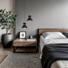 Kit 2 Pendente Lustre Luminária Berlin 15cm Preto