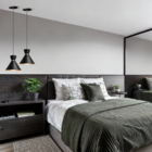 Kit 2 Pendente Lustre Luminária Berlin 23cm Preto