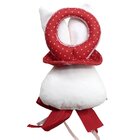 Kit 2 Pendente Páscoa Coelho Para Porta Trinco Enfeite 23cm