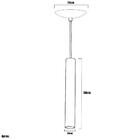 Kit 2 Pendente Tubo Cilindro Branco 30cm + Led 3k