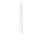 Kit 2 Pendente Tubo Palito 30cm - Branco + Lampada Led 4w