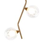 Kit 2 Pendentes Aro Duplo Angular Jabuticaba Cobre Harmony