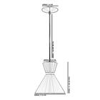 Kit 2 Pendentes Berlin 21cm Mesa Balcão Gourmet New Cobre