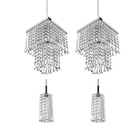 Kit 2 Pendentes Clearcrillic + 2 Pendentes Marrycrillic