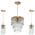 Kit 2 Pendentes Clearcrillic + Pendente Manucrillic Cobre