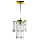 Kit 2 Pendentes Marrycrillic + 2 Pendentes Clearcrilic Gold