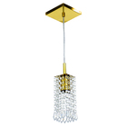 Kit 2 Pendentes Marrycrillic + 4 Pendentes Clearcrilic Gold