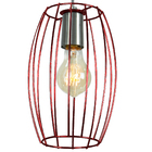 Kit 2 Pendentes Pequim Aramado Cereja