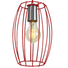 Kit 2 Pendentes Pequim Aramado Vermelho