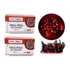 Kit 2 Pisca Pisca 100 Lã¢mpadas Led Vermelho 8 Funã§ãµes 127v