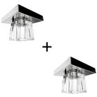 Kit 2 Plafon 7011 Cromado