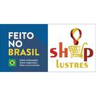 Kit 2 Plafon 7201 Dourado Brilhante C/lamp. 15x45cm