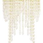 Kit 2 Plafon Redondo Crilik Pl7302 Dourado