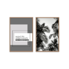 Kit 2 Plaquinhas Decorativa Adesivada Nada É Tão Nosso