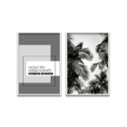 Kit 2 Plaquinhas Decorativa Adesivada Nada É Tão Nosso