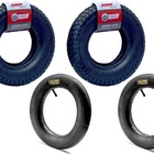 Kit 2 Pneu 3.50x8 Carrinho De Carga Plataforma Armazem 4 Lona