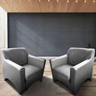 Kit 2 Poltrona Cadeira Da Vovó Tilla Em Corino