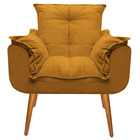 Kit 2 Poltrona Cadeira Decorativa Opala Sala Quarto Escritóri