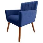 Kit 2 Poltrona Cecília Salão De Beleza Azul Visammer