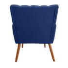 Kit 2 Poltrona Cecília Salão De Beleza Azul Visammer