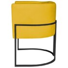 Kit 2 Poltrona Decorativa Base De Ferro Sintético Munique  Am