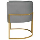 Kit 2 Poltrona Decorativa Base De Ferro Sintético Munique  Ci