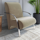 Kit 2 Poltrona Decorativa Olinda Para Sala Recepção Com Braço