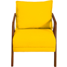 Kit 2 Poltrona Decorativa Para Sala Recepção Consultório Refo