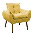 Kit 2 Poltrona Decorativa Sala De Estar Escritório Quarto 1 N