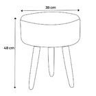 Kit 2 Poltrona Decorativa Sala De Estar Escritório Quarto Pri