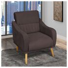 Kit 2 Poltrona Decorativa Sala De Estar Estrela Veludo Bordô