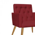 Kit 2 Poltrona E Namoradeira Nina Capitonê Sala De Estar Rece