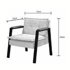 Kit 2 Poltrona Fortaleza Veludo Marrom Base Em Metal Preto