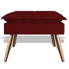 Kit 2 Poltronas + Puff Heloísa Vizza Estofados Decor Sala